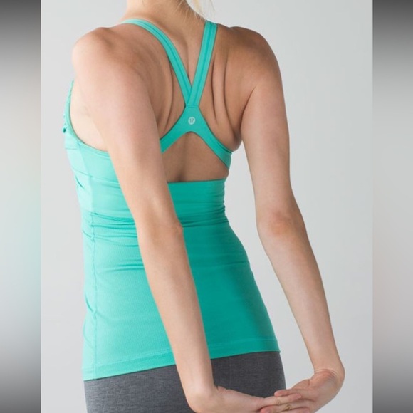 Lululemon Wrap It Up Tank Bali breeze size 4 - Picture 4 of 9